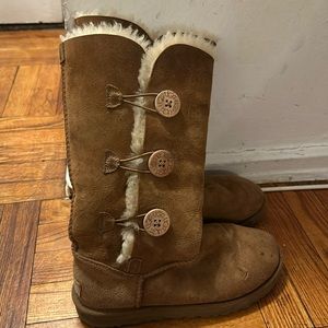 Ugg button boots